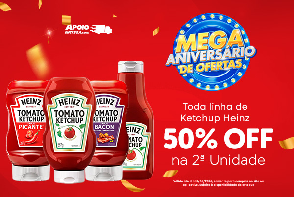 Ketchup heinz até 31/05